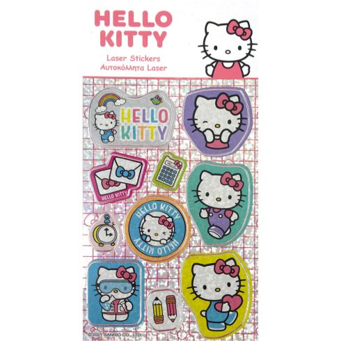 Hello Kitty Shining hologrammos matrica szett