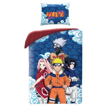 Naruto Team ágyneműhuzat 140×200cm, 70×90 cm