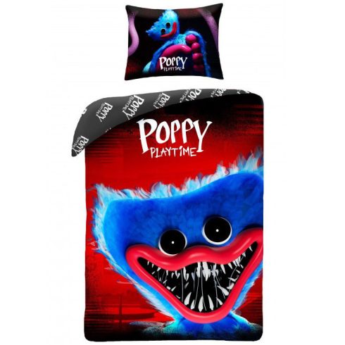 Poppy Playtime Huggy Wugg ágyneműhuzat 140Á—200cm, 70Á—90 cm
