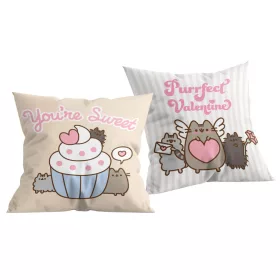 Pusheen Purrfect Valentinstagskissen, Dekokissen 40x40 cm