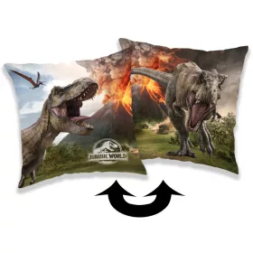 Jurassic World Vulkan-Kissen, Dekokissen 40x40 cm