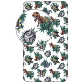 Jurassic World Dino Kingdom Spannbettlaken 90x200 cm