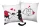 Disney Minnie, Mickey Love Kissen, Dekokissen 40x40 cm