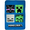 Minecraft Bad Mobs szuper puha polár takaró 100x150cm