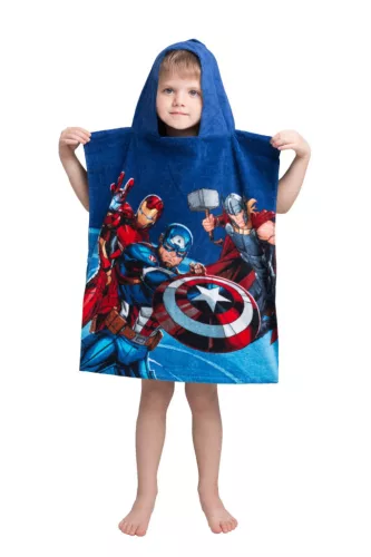 Avengers-Helden-Strandtuch-Poncho 50x115cm
