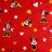 Disney Minnie Love & Stars ágyneműhuzat 140×200cm, 70×90 cm