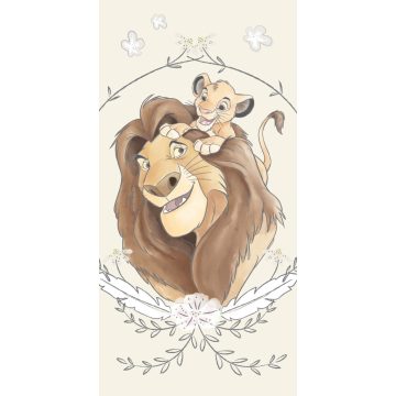   Disney Az Oroszlánkirály Simba fürdőlepedő, strand törölköző 70x140cm
