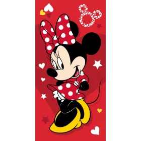   Disney Minnie „Pretty in Red“ Badetuch, Strandtuch 70 x 140 cm