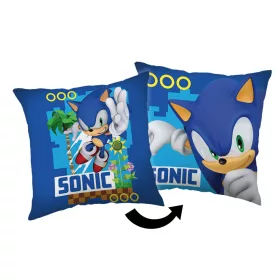 Sonic the Hedgehog Münzjagd-Kissen, Dekokissen 40x40 cm
