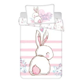 Bunny Sweet Kinderbettwäsche-Set, 100x135 cm, 40x60 cm