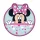 Disney Minnie Dots Kissen in Form von Punkten, Dekokissen 35x34 cm
