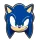 Sonic the Hedgehog Grinsen Kissen, Dekokissen 29x35 cm
