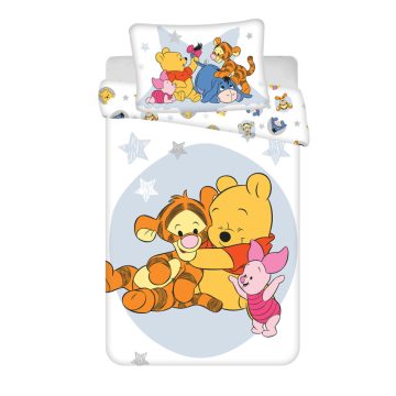   Disney Micimackó Stars gyerek, ovis ágyneműhuzat 100×135 cm, 40×60 cm
