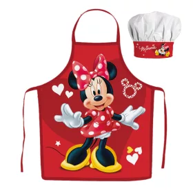 Dječja pregača Disney Minnie Red Hearts, set od 2 dijela