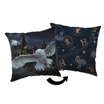 Harry Potter Hogwarts párna, díszpárna 40x40 cm