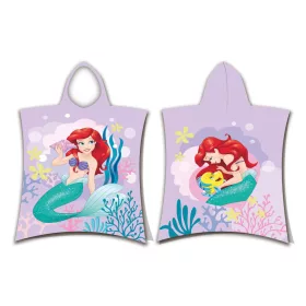 Disney Prinzessin Ariel Rosa Handtuchponcho 50x115 cm