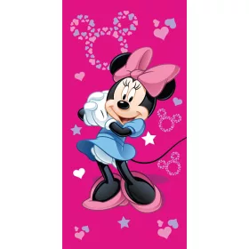 Disney Minnie Pink Star Badetuch, Strandtuch 70x140cm