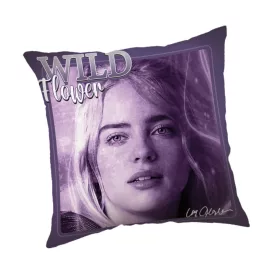 Billie Eilish Wild Flower Kissen, Dekokissen 40x40 cm