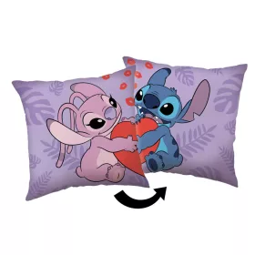   Disney Lilo & Stitch, Kissen „Der Sternenhund Kuss“, Dekokissen 40x40cm