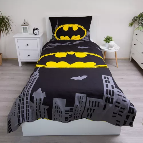 Posteľná plachta s Batmanovým emblémom 140×200cm, 70x90 cm