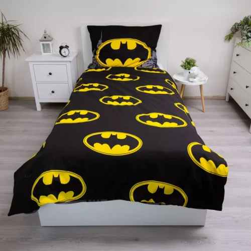 Posteľná plachta s Batmanovým emblémom 140×200cm, 70x90 cm