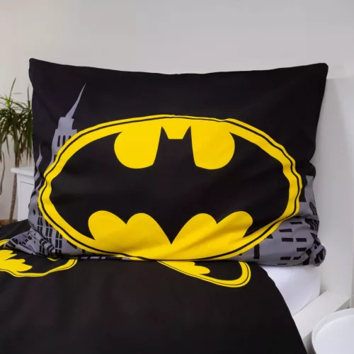 Posteľná plachta s Batmanovým emblémom 140×200cm, 70x90 cm
