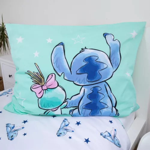 Disney Lilo és Stitch, A csillagkutya Buddies ágyneműhuzat 140×200cm, 70×90 cm