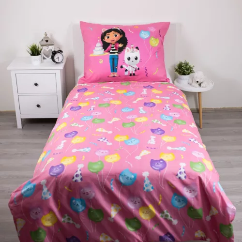 Gabi babaháza Rainbow Party ágyneműhuzat 140×200cm, 70×90 cm microfibre