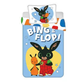   Bing Flop Kinder- und Babybettwäsche, 100×135 cm, 40×60 cm