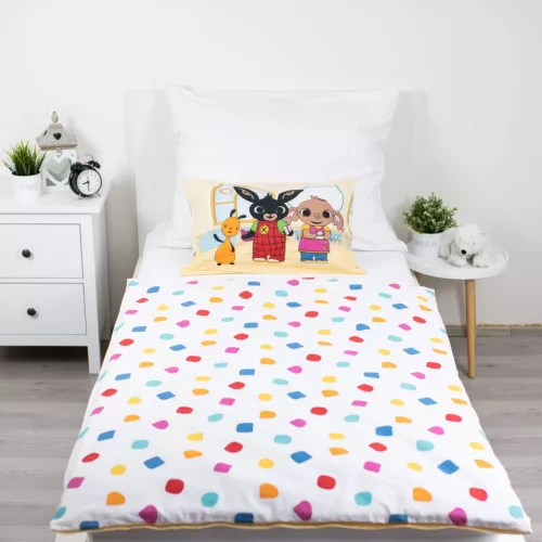 Bing Playroom gyerek, ovis ágyneműhuzat 100×135cm, 40×60 cm