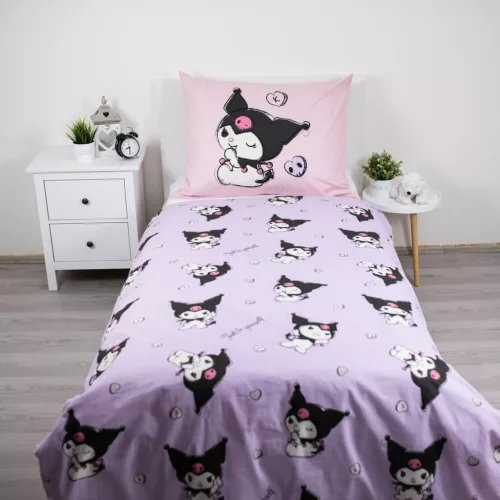 Hello Kitty Kuromi Be Yourself ágyneműhuzat 140×200cm, 70×90 cm