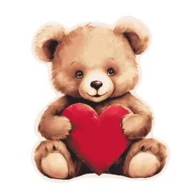 Macis Heart formapárna, díszpárna 39x33 cm