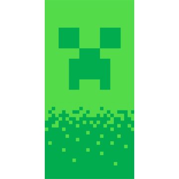   Minecraft Digital Creeper fürdőlepedő, strand törölköző 70x140cm