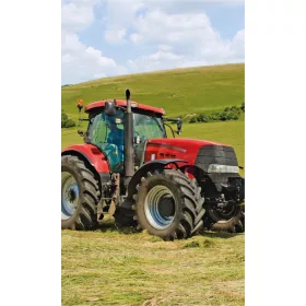 Traktor Red kéztörlő, arctörlő, törölköző 30x50cm