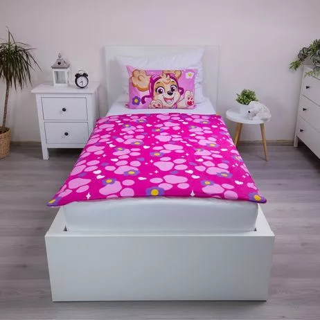 Mancs Őrjárat Pawsome gyerek, ovis ágyneműhuzat 100×135cm, 40×60 cm