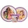 Disney Hercegnők Courageous Heart csúszásmentes étkészlet, micro műanyag szett