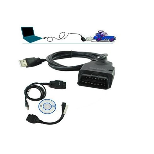 Galletto 1260 ECU Flasher EOBD 2 OBDII OBD chiptuning kábel