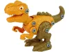 Dinoszaurusz Tyrannosaurus Rex készlet tojással DIY csavarhúzó narancssárga