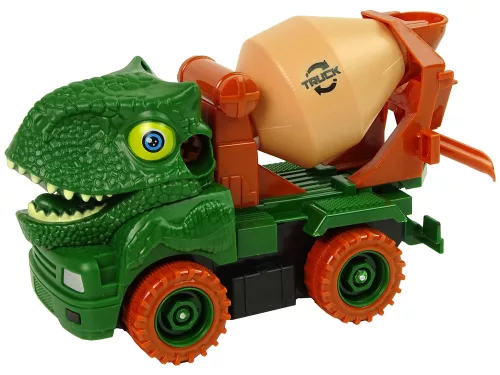 Betonszállító dinoszaurusz bontó zöld kiegészítők