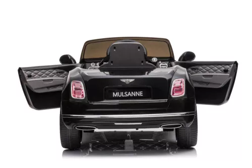 Akkumulátoros autó Bentley Mulsanne feketére festve