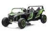 Elektromos Buggy A033 4x4 24V Zöld