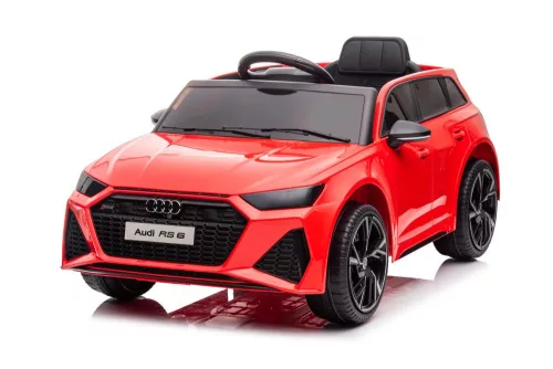 Elektromos kisautó Audi RS6 BRD-2118 piros