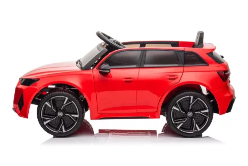 Elektromos kisautó Audi RS6 BRD-2118 piros