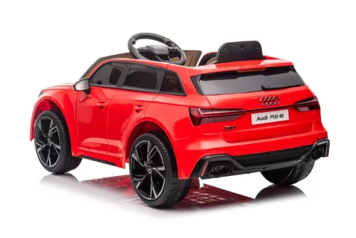 Elektromos kisautó Audi RS6 BRD-2118 piros