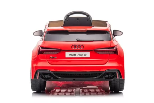 Elektromos kisautó Audi RS6 BRD-2118 piros