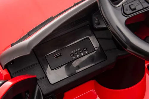 Elektromos kisautó Audi RS6 BRD-2118 piros