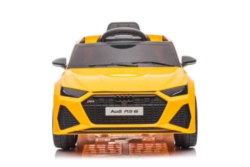 Elektromos kisautó Audi RS6 BRD-2118 sárga