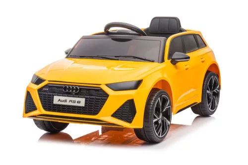 Elektromos kisautó Audi RS6 BRD-2118 sárga