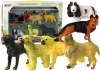 6 darabos figura készlet Fajtiszta kutyák A világ híres kutyái