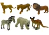 Afrikai Vadvilág Figurakészlet Kenguru Zebra